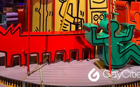 PHOTOS: New ‘amusement park’ puts Haring & Hockney on a merry-go-round