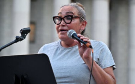 Friends and family bid farewell to Cecilia Gentili at St. Patrick’s Cathedral