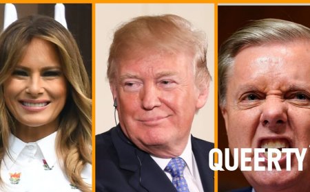 Melania’s bizarre behavior, Trump’s flamboyant alter ego & Lindsey Graham takes it from both sides