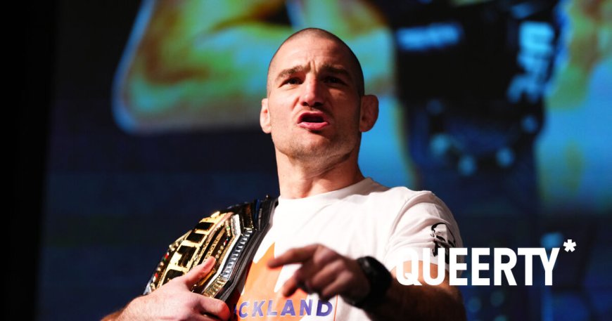 UFC homophobe Sean Strickland too chicken to look gay champion in the face after anti-LGBTQ tirade