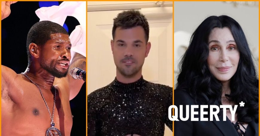 Usher quenches the gay thirst, Taylor Lautner’s drag debut & Cher’s rock revenge
