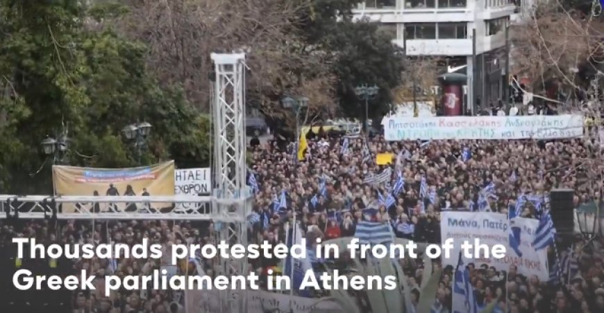 Greek Far-Right Protests Against Marriage Bill [Video]