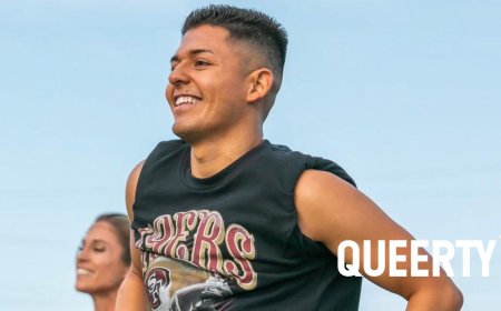 49ers cheerleader Jonathan Romero talks about celebrating at the Super Bowl, his favorite pop diva & dating an older man