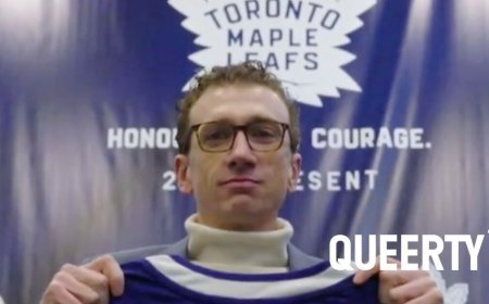 Brock McGillis receives standing ovation from NHL players after speaking out against homophobia