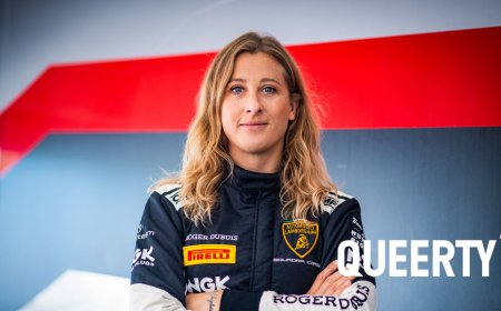 Trans auto racer Charlie Martin on her love for “Top Gun,” being a role model & nearly dying behind the wheel