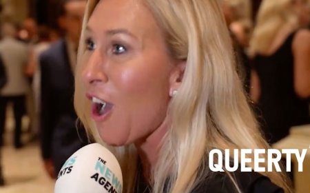Marjorie Taylor Greene tells top UK journalist to “F*** off” for asking this question