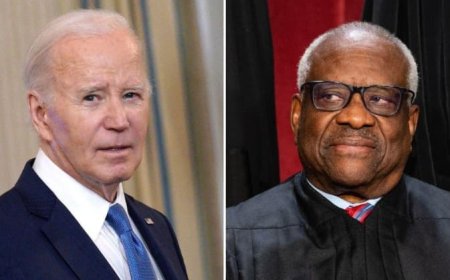 President Biden Mocks Justice Clarence Thomas Over Undisclosed Luxury Trips