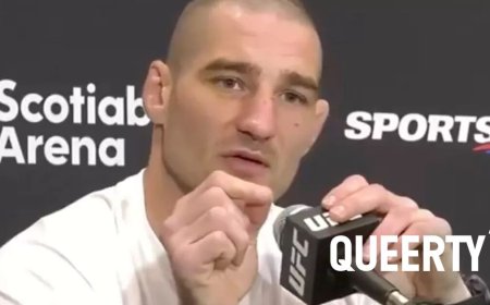 UFC homophobe Sean Strickland gets schooled after freaking out over a man & his trans girlfriend
