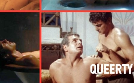 From ‘Spartacus’ to ‘Saltburn’: Get squeaky clean with these 9 homoerotic bathtub scenes