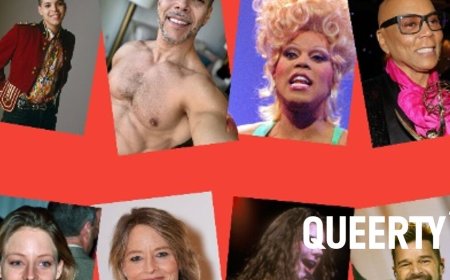 THEN & NOW: Just a mashup gallery of our favorite queer celebs taken in 1994 & today