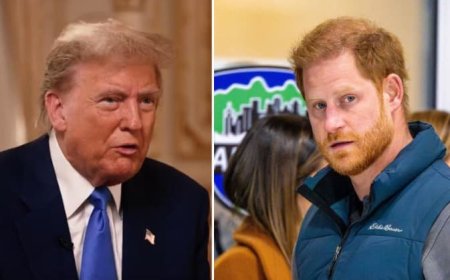 Donald Trump Warns That Prince Harry May Be Deported Over Visa Application