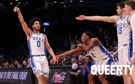 Duke star Jared McCain & his fabulous manicure just made March Madness history