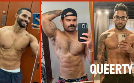 PHOTOS: Oh Pit Crew! The hottest shots of the dancers from this week’s ‘Drag Race’ makeover