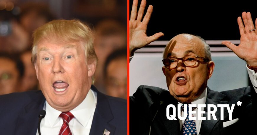 Looks like Trump is about to get hit with another expensive lawsuit, this time from… Rudy Giuliani???