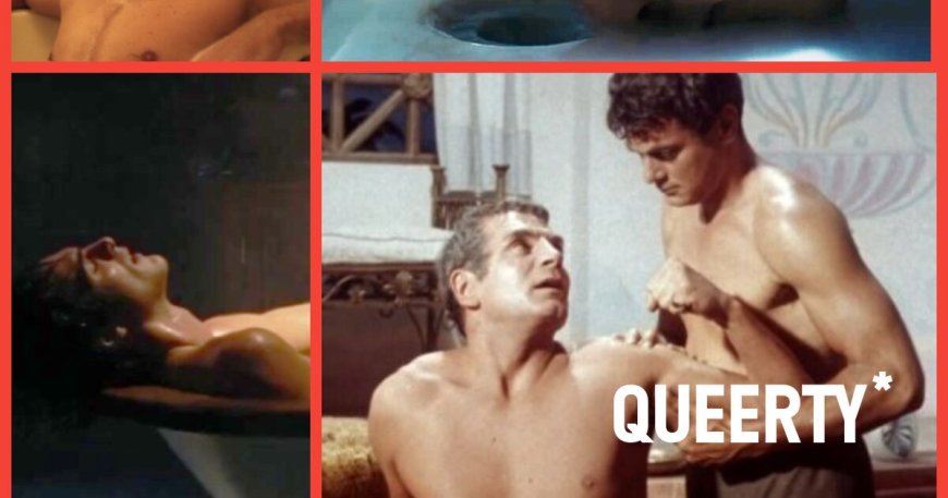 From ‘Spartacus’ to ‘Saltburn’: Get squeaky clean with these 9 homoerotic bathtub scenes