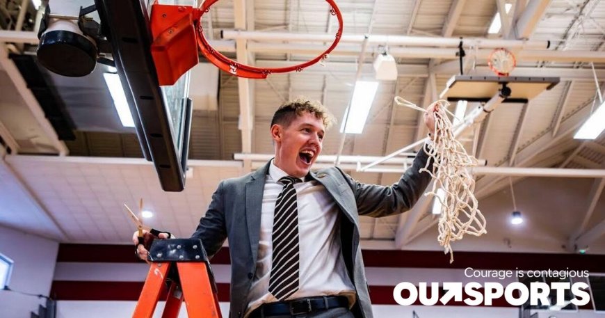 Gay men’s college basketball coach wins conference tournament in his first season