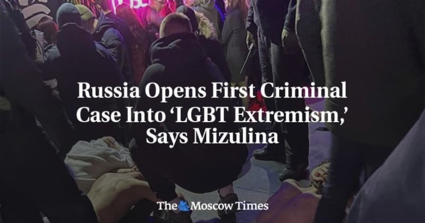 Russia Opens First Criminal Case Into ‘LGBT Extremism,’ Says Mizulina