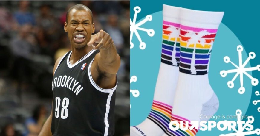 Jason Collins and Pride Socks support LGBTQ scholars and the Point Foundation