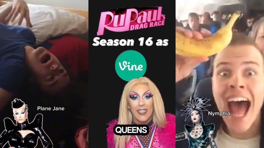 These HILARIOUS 'Drag Race' S16 queens as Vine clips have us CACKLING!