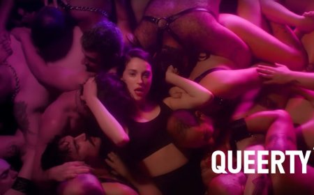 Gay men were actually having sex in St. Vincent’s Madonna-inspired music video