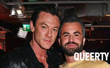 Luke Evans and Fran Tomas enter their supermodel era by flashing their abs & “large” packages