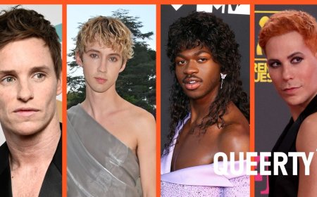 PHOTOS: Eddie Redmayne is the latest hunk jumping on the off-the-shoulder trend & it’s a serve