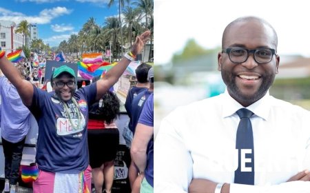 Shevrin Jones was all smiles at Miami Pride as his political star keeps rising