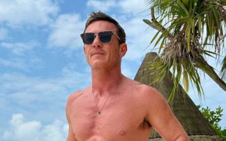 Luke Evans Turns 45 – Shares Steamy Beach Snap