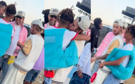 Viral Video: Justin Bieber and Jaden Smith’s Coachella Embrace Sparks Homophobic Outcry