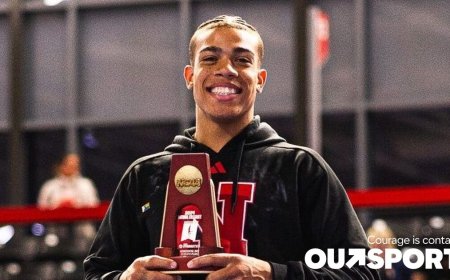 Gay gymnast Sam Phillips wears Pride pin at NCAA’s to show visibility for LGBTQ athletes