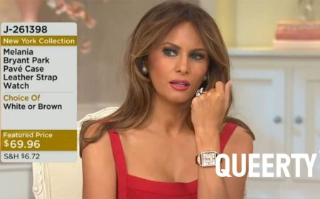 Melania appears to have come to the startling realization that she, too, is being screwed over by her husband