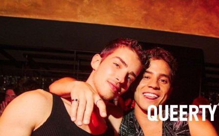 ‘Élite’ boyfriends Manu Ríos & André Lamoglia reunited in Mexico & it was as hot as you’d imagine