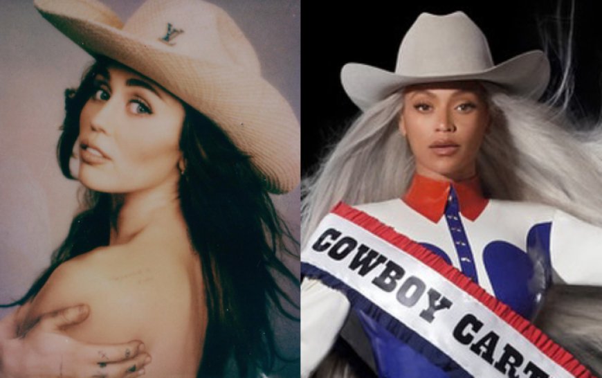 Cowboy Carter: Miley Cyrus breaks silence on epic Beyoncé collab