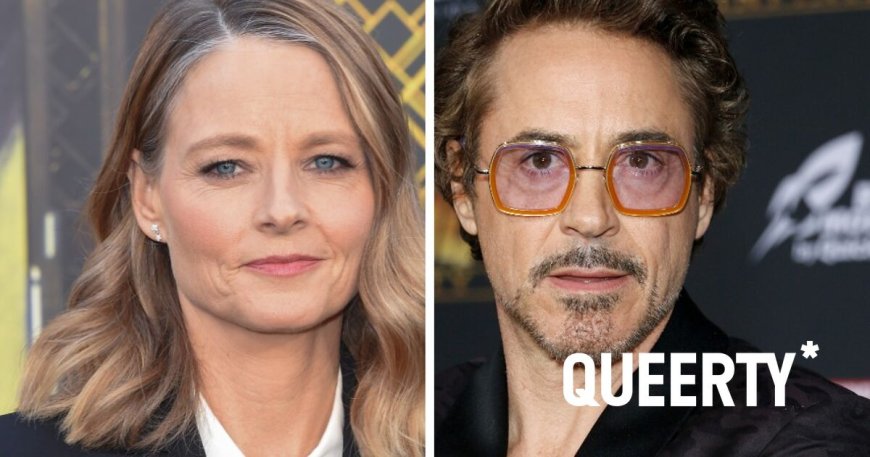 Jodie Foster recalls working with Robert Downey Jr. when he was in the depth of his addictions