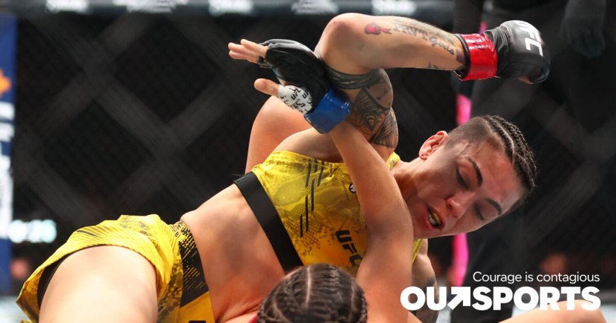 Gay UFC fighter Jessica Andrade sets record for female UFC wins at UFC 300