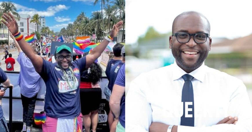 Shevrin Jones was all smiles at Miami Pride as his political star keeps rising