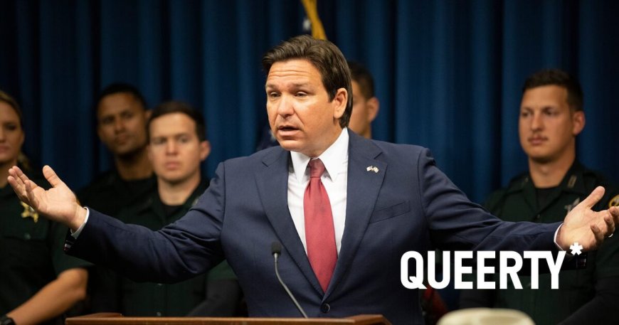 Another one of Ron “Don’t Say Gay” DeSantis’ cruel political stunts just blew up in his face