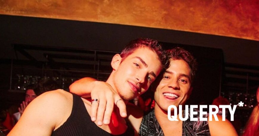 ‘Élite’ boyfriends Manu Ríos & André Lamoglia reunited in Mexico & it was as hot as you’d imagine