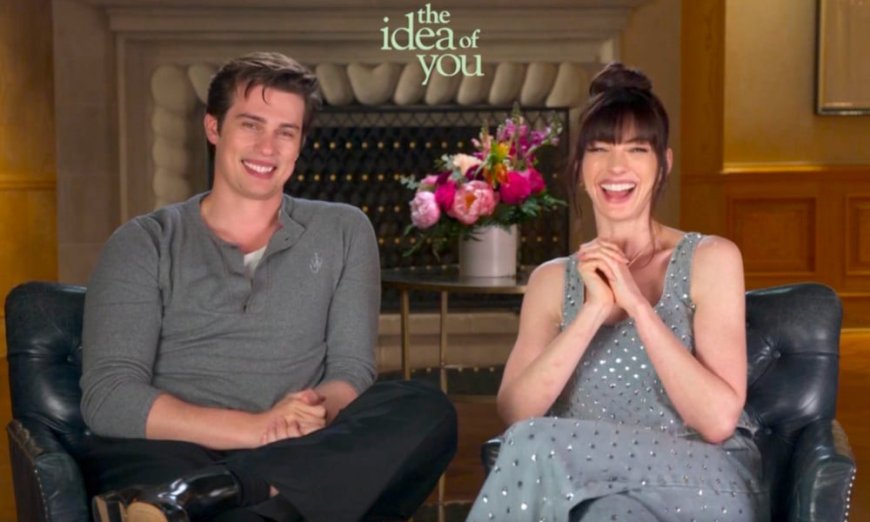 INTERVIEW- Anne Hathaway & Nicholas Galitzine Ignite Chemistry in ‘The Idea of You’