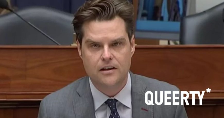 Surprise! Matt Gaetz might lose his seat in Congress & he’s clearly panicking