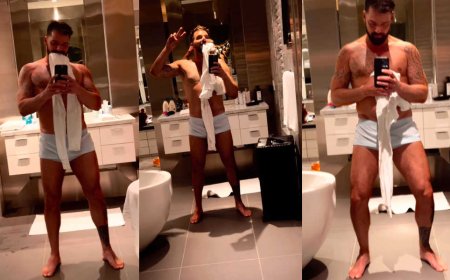 Ricky Martin Posts Cheeky Hotel Thirst Trap