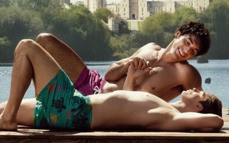 Nicholas Galitzine & Taylor Zakhar Perez Compare “Dump Trucks” at ‘RWRB’ Reunion