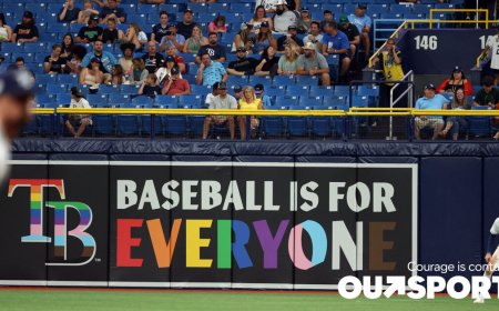 Tampa Bay Rays’ rainbow clapback to Ron DeSantis, and this MLB thirst trap has an All-Star smile