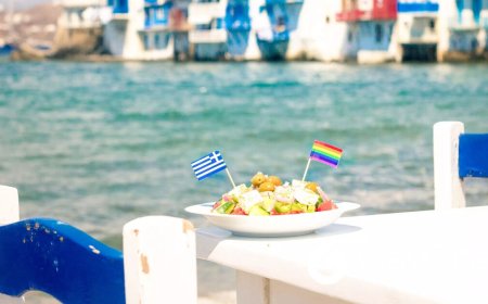 Here’s how to sunbathe on a gorgeous beach in Greece while helping LGBTQ+ refugees