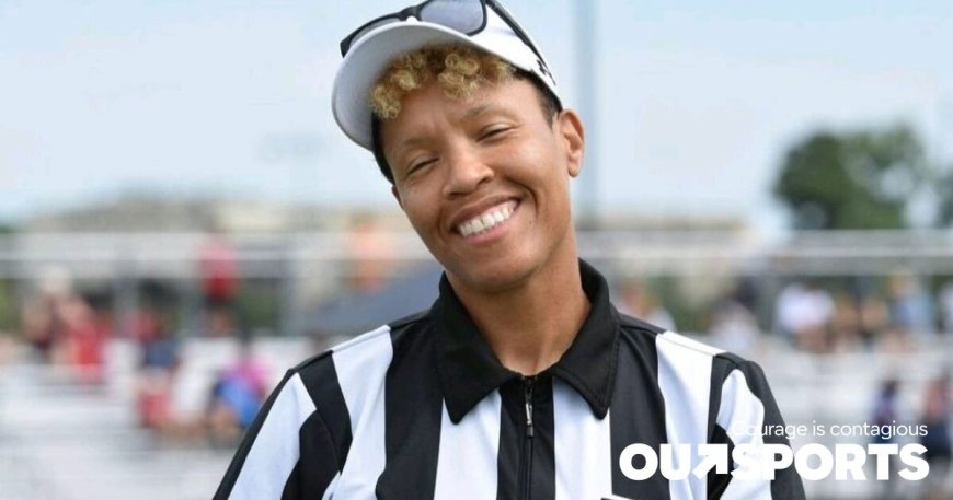 Desiree Abrams is out in proud in the NFL Replay Booth and blazing a trail in women’s flag football