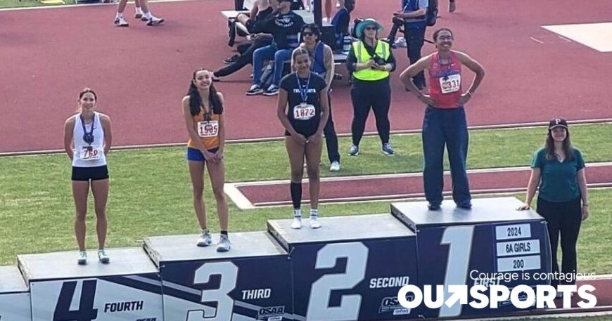 Oregon trans teen Aayden Gallagher wins state 200-meter title, also wins a silver medal