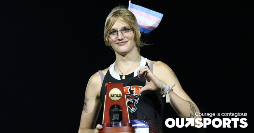 Trans sprinter Sadie Schreiner gets bronze at women’s NCAA Track & Field Championships
