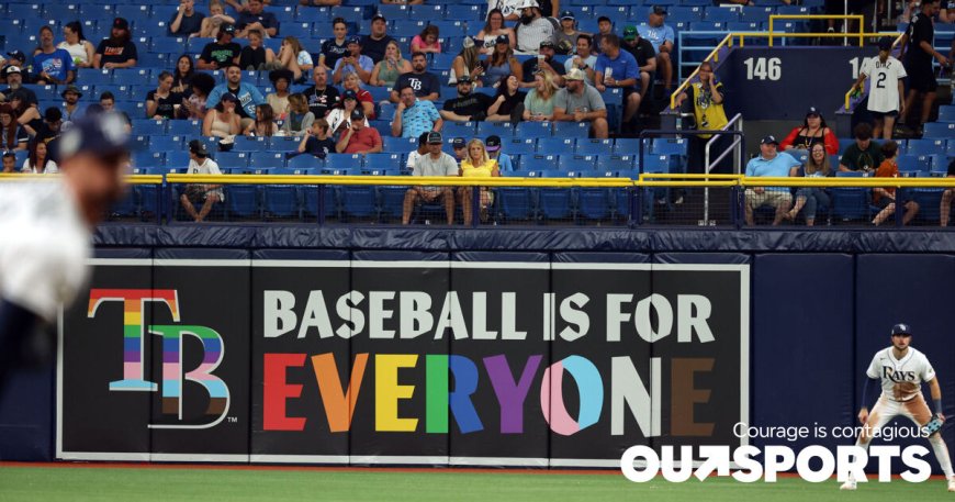 Tampa Bay Rays’ rainbow clapback to Ron DeSantis, and this MLB thirst trap has an All-Star smile