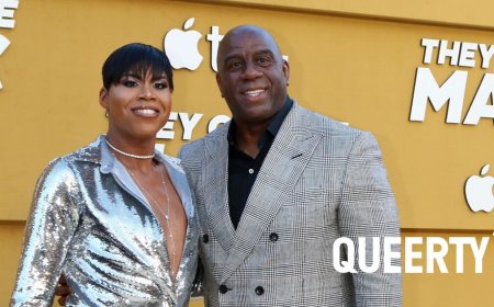 Magic Johnson rings in Pride Month with a birthday celebration of his gay son