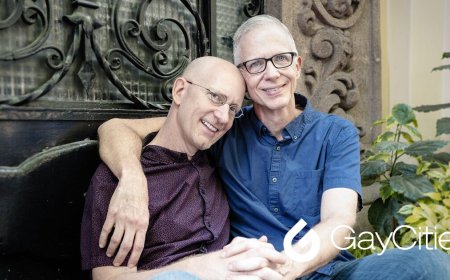 We had to get married 5 times in America. Now, we travel the world as husbands.